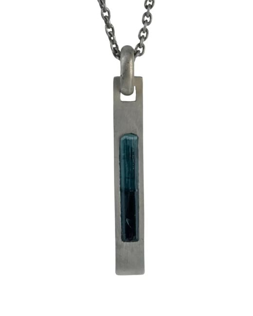 Parts Of 4 White Plate Tourmaline Necklace