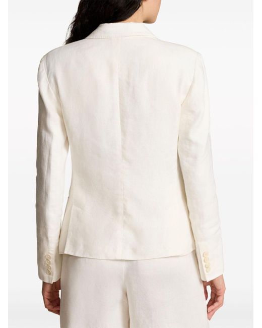 Blazer doppiopetto di Polo Ralph Lauren in White