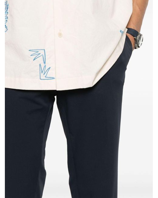 Pantalon à coupe slim Briglia 1949 pour homme en coloris Blue