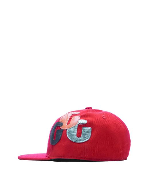 GALLERY DEPT. Red Atk G Appliqué Cap