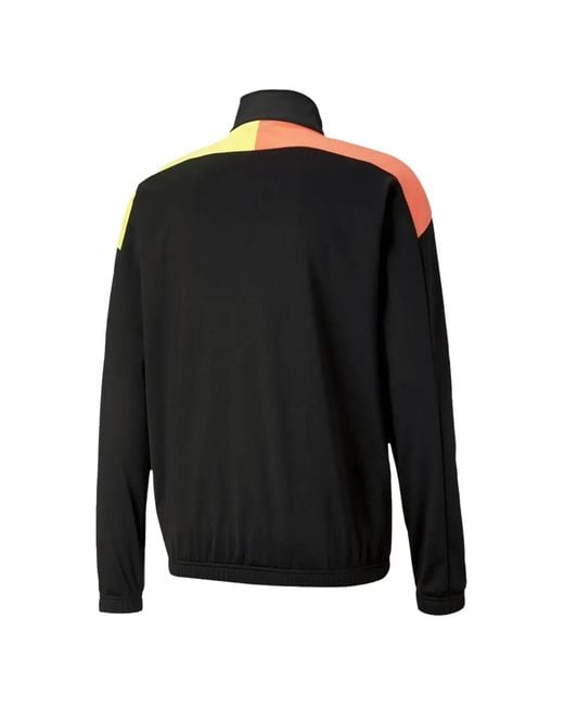 PUMA Black Zip-Up Sweatshirt for men