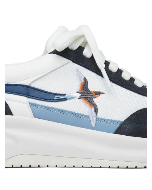 Axel Arigato Blue Genesis Neo Bird Runner Sneakers for men