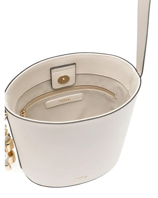 Furla White Sac Seau Roxie