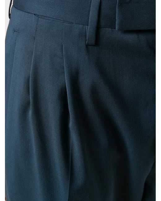 Off-White c/o Virgil Abloh Blue Oversized Suit Trousers for men