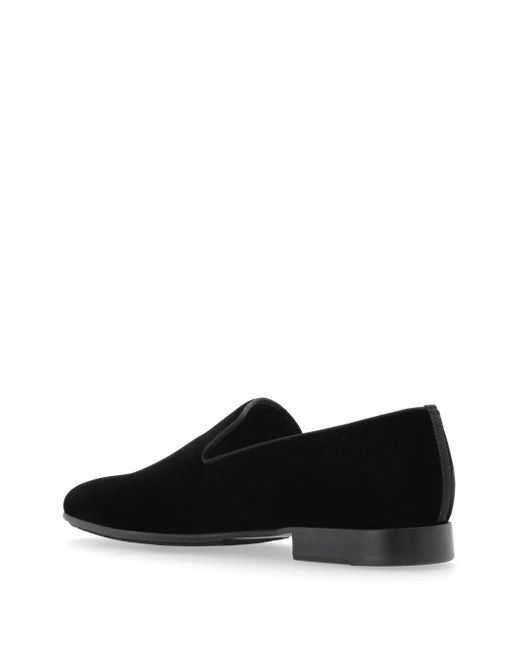 Etro Black Suede Loafers for men