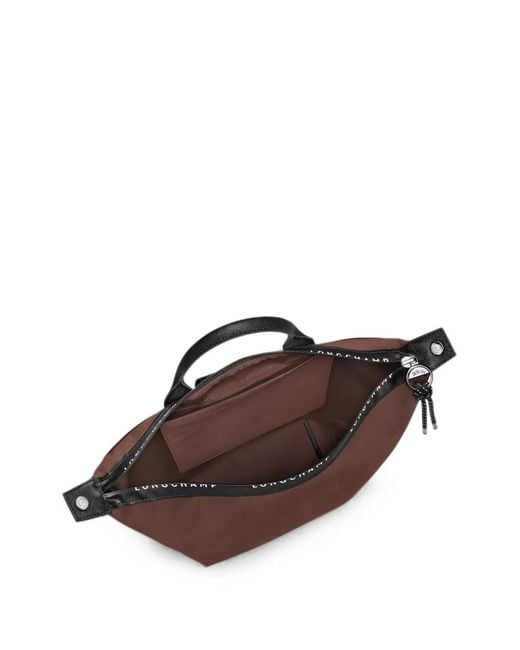 Longchamp Brown Large Le Pliage Energy Logo-Tape Backpack
