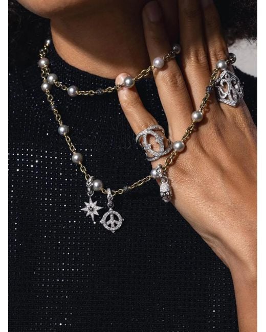 Loree Rodkin 14Kt Witgouden Diamanten Hanger in het White