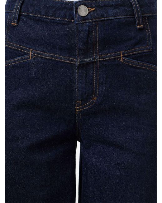 Closed Blue Stover-X Cropped Jeans