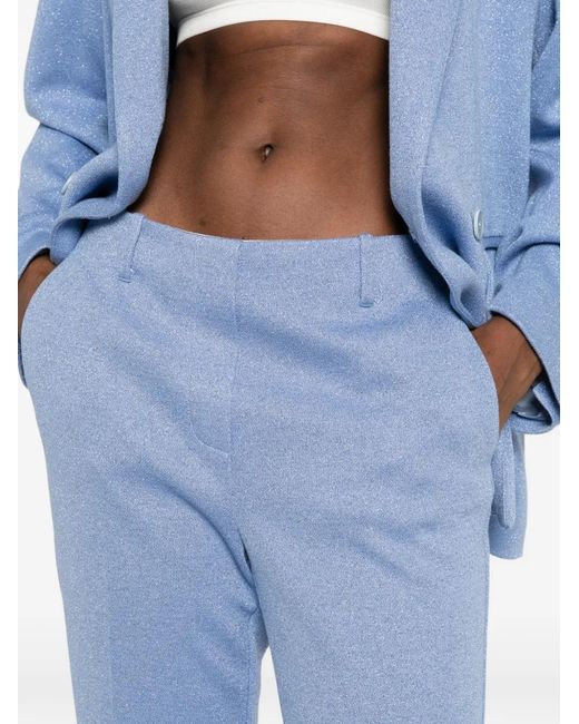 Circus Hotel Blue Glitter Trousers