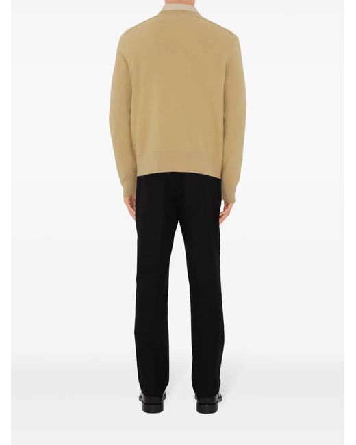 Burberry Natural B Shield Jumper for men