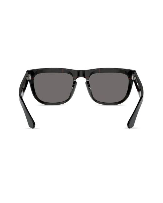 Burberry Black Square Frame Sunglasses for men