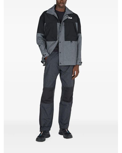 The North Face Black Two-Tone Hooded Jacket for men