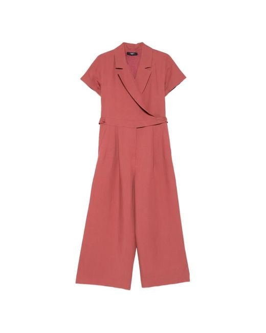 Weekend by Maxmara Pink Wide-Leg Jumpsuit