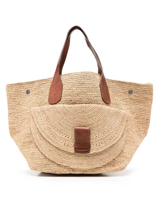 Borsa A Spalla Laza Ii di IBELIV in Natural