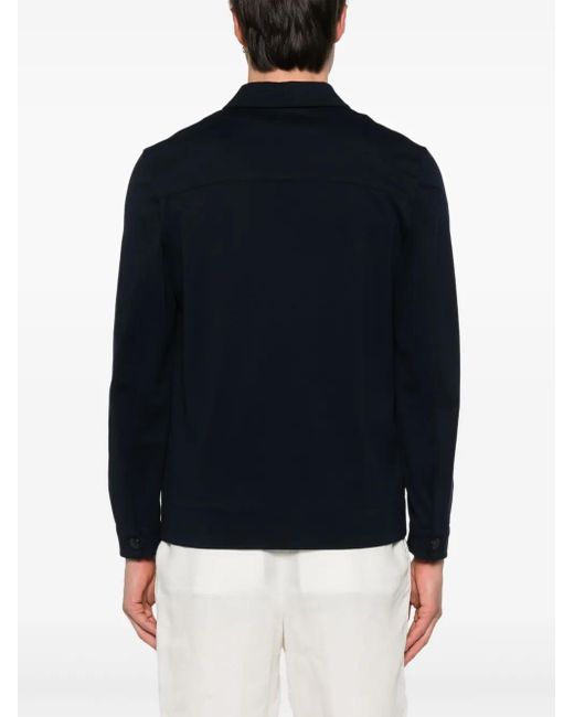 Circolo 1901 Blue Piqué-Weave Shirt for men