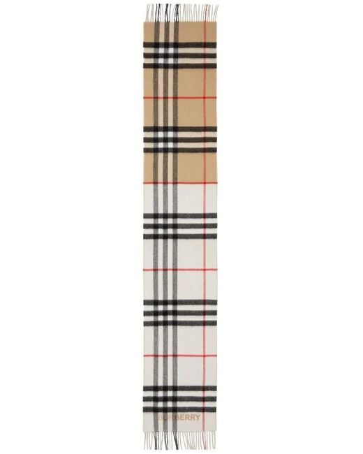 Burberry White Scarfs
