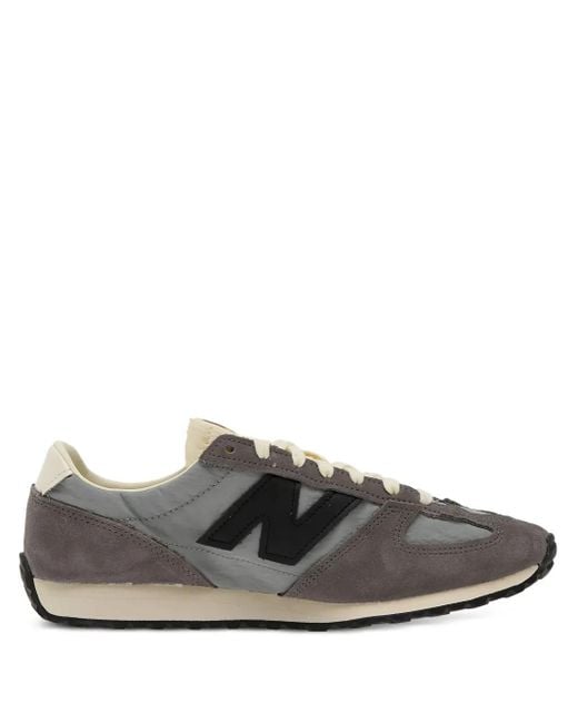 New Balance Gray 471 Suede Sneakers