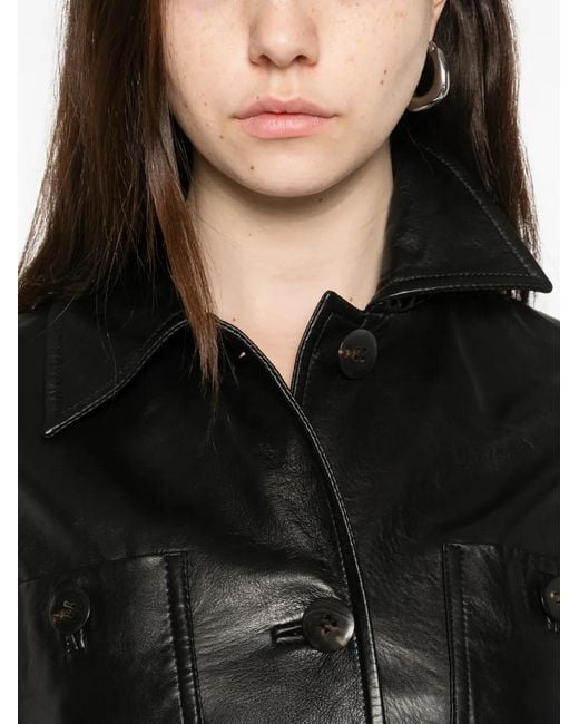 Max Mara Black Belted Coat