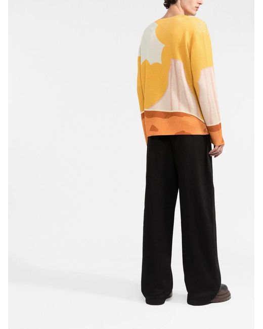 DSquared² Gebreide Trui in het Orange voor heren