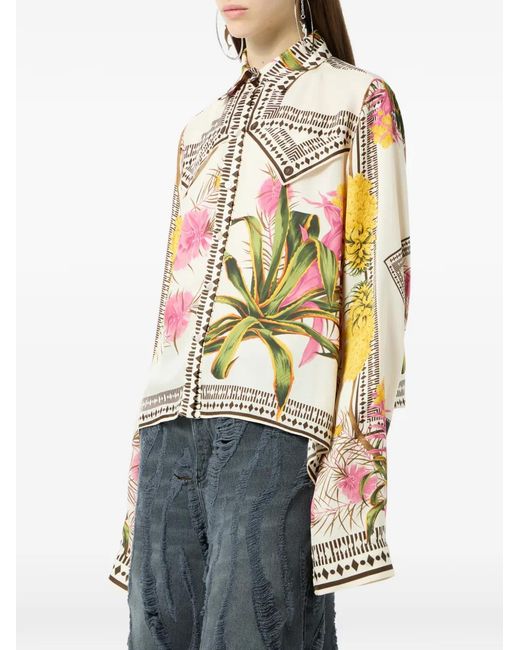 Blumarine Metallic Shirts