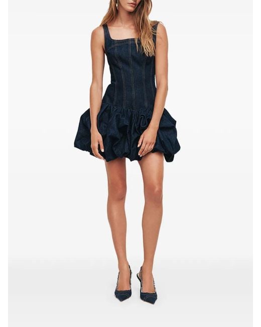 Aje. Blue Briar Minikleid