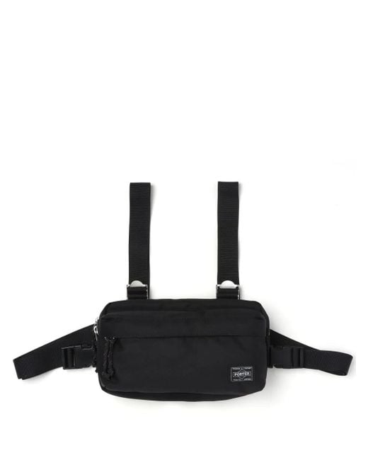 Comme des Garçons Black X Porter Logo-Patch Chest Bag for men
