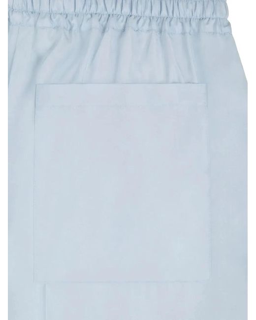 Umit Benan Blue Julian Paradiso Trousers for men