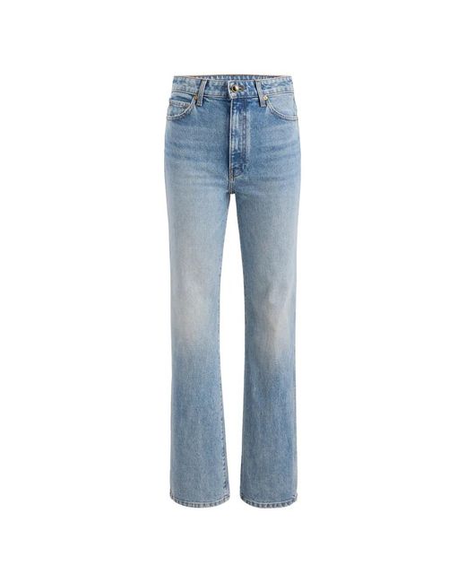 Khaite Blue Danielle Denim Jeans