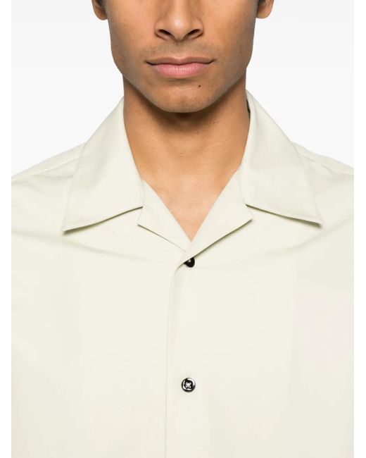 メンズ Jil Sander コットン シャツ White