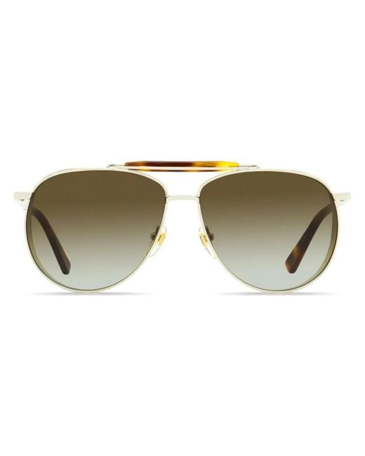 MCM Green 119 Pilot Sunglasses