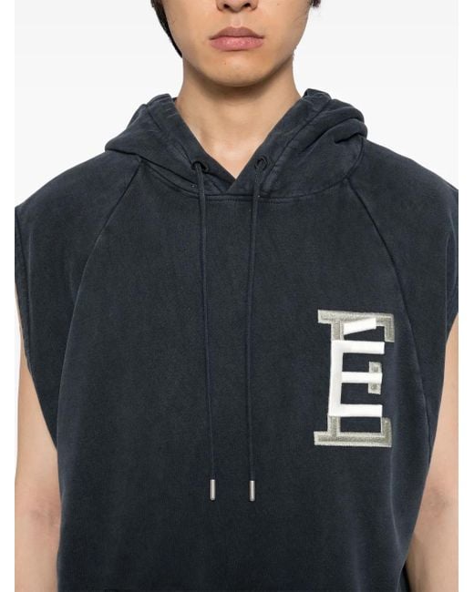 メンズ Etudes Studio ノースリーブ パーカー Black