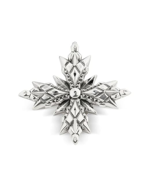 Emanuele Bicocchi Black Stella Ventis Star-Motif Brooch