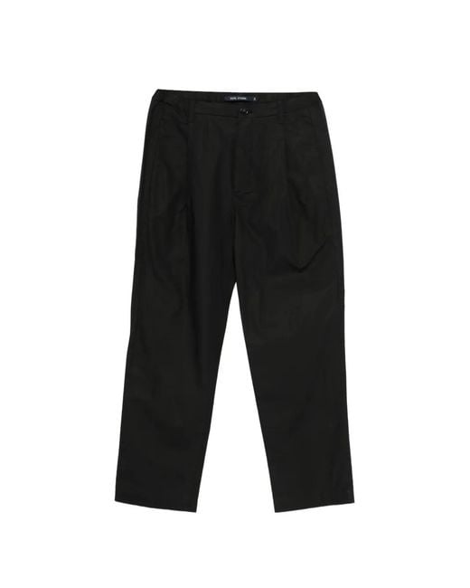 Sofie D'Hoore Black Pico Pleated Trousers