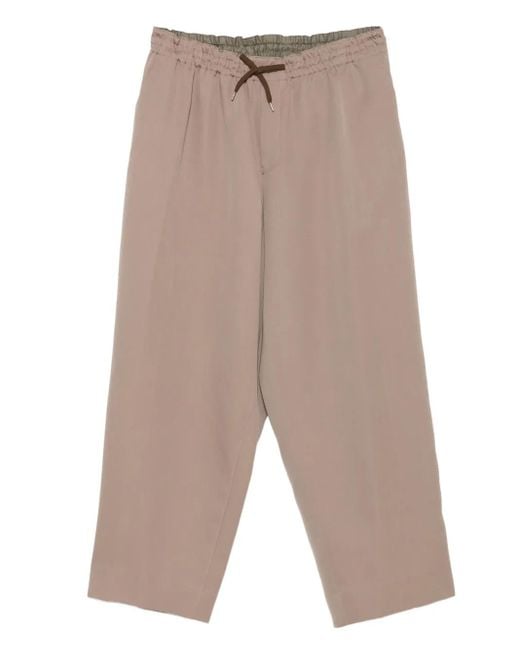 Kolor Hose mit Kordelzug in White für Herren