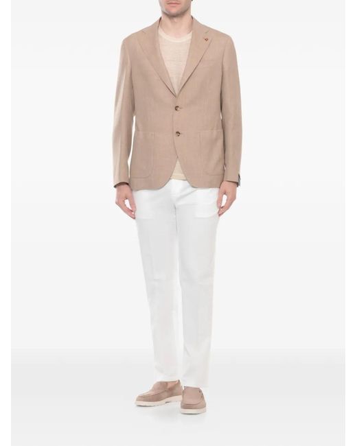 Latorre Natural Lapel-Collar Jacket for men