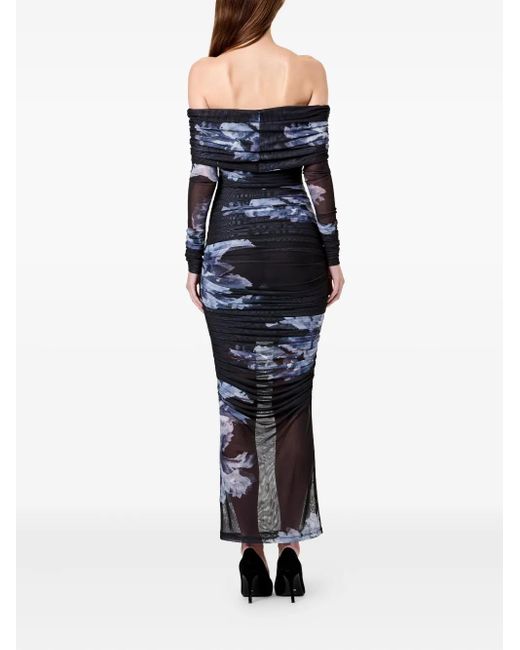 Nicholas Blue Oaklyn Long-Sleeve Floral Maxi Dress