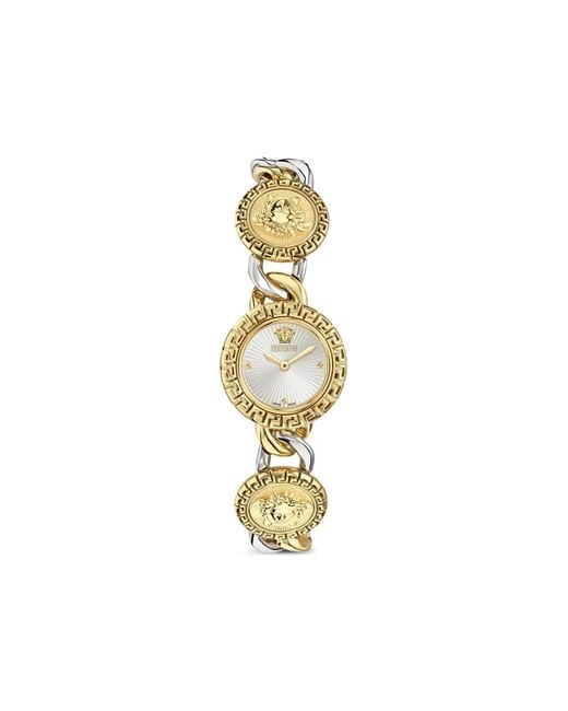 Versace Metallic Medusa Head Chain-Link 28Mm