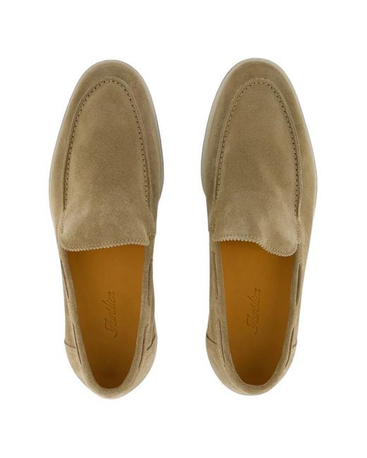 Aurélien Natural Yacht Suede Loafers for men