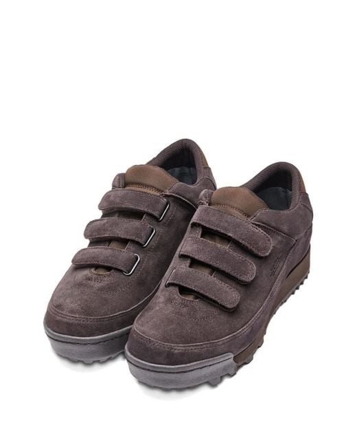 Suicoke Brown Flow Sneakers
