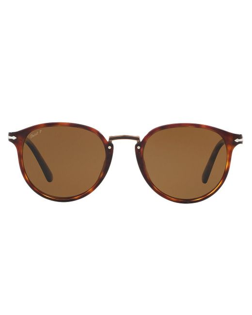 Persol Sonnenbrille mit runden Gläsern in Brown für Herren