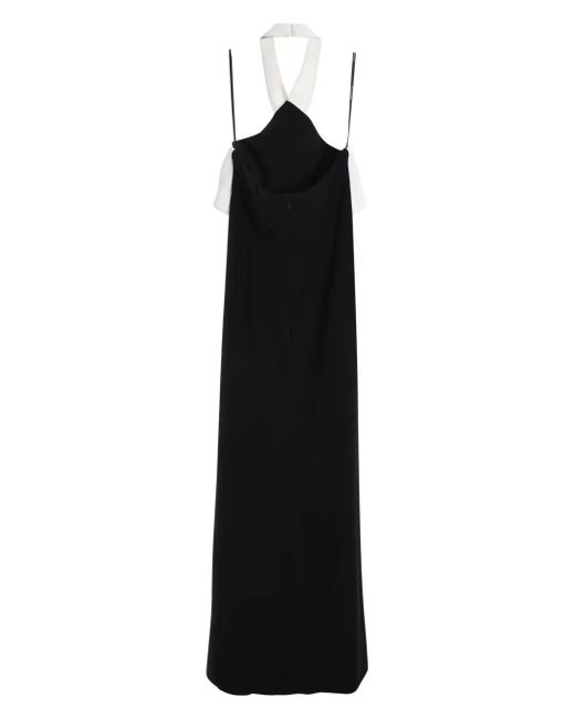 Roland Mouret Black Halterneck Gown
