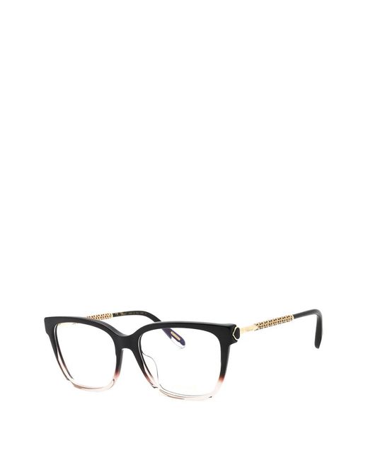 Chopard Purple Squared-Frame Glasses