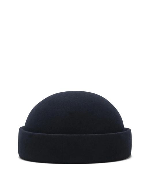 Loro Piana Blue Bonnet Scotty À Bords Roulés for men