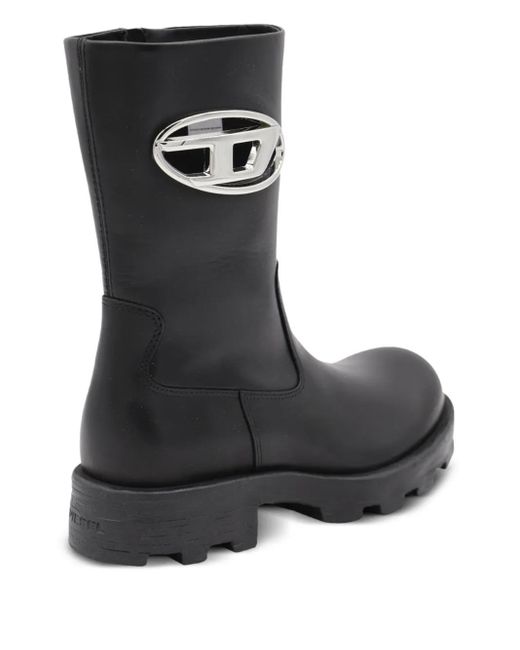 DIESEL D-hammer バイカーブーツ Black
