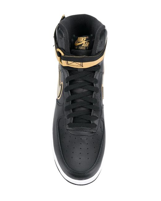 Nike Blue Air Force 1 Hi-Top Sneakers for men