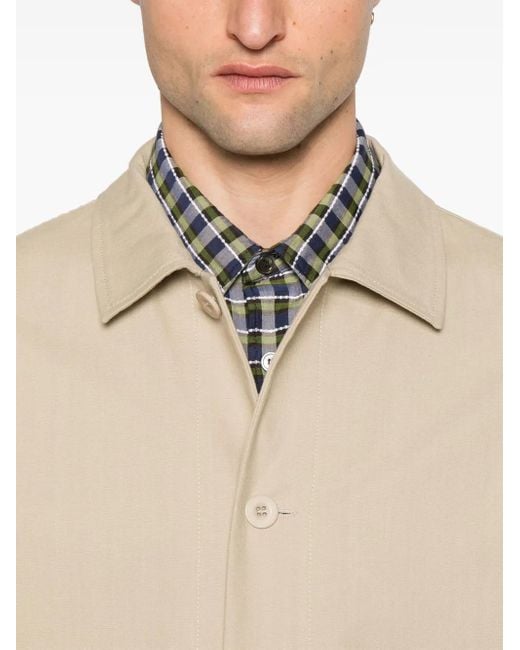 Sobrecamisa De Algodón A.P.C. de hombre de color Natural
