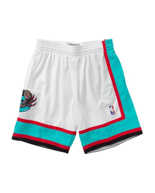 Mitchell & Ness White X Nba Memphis Grizzlies 2001 Swingman Shorts for men