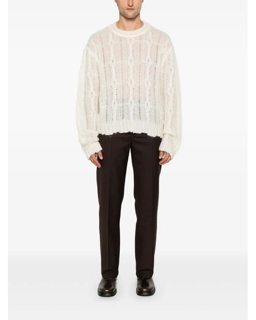 Séfr White Gilberto Sweater for men