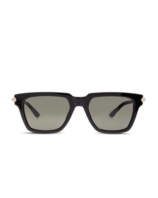 Alexander McQueen Icon Sonnenbrille Mit Eckigem Gestell in Gray für Herren