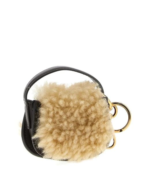 Etro Metallic Leather Bag Charm